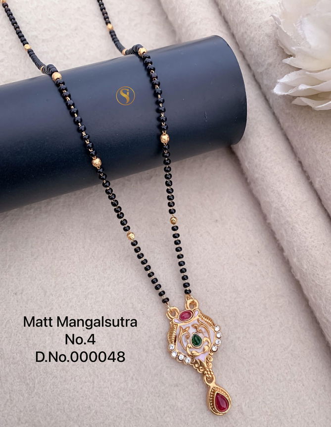 4 MH Daily Wear Matte Mangalsutra Manufacturers
